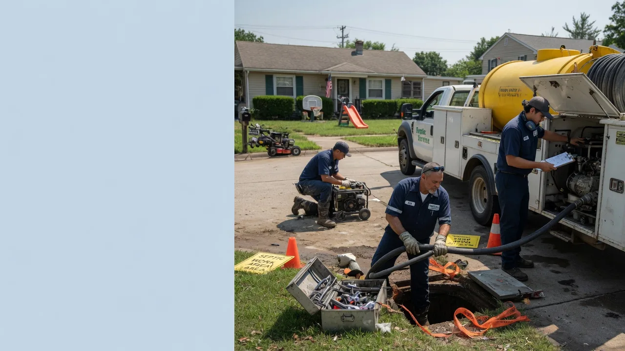 Septic Tank Pumping in Sterling, MI near me